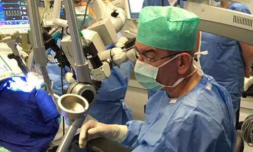 Laser surgery with CO2 laser for ENT